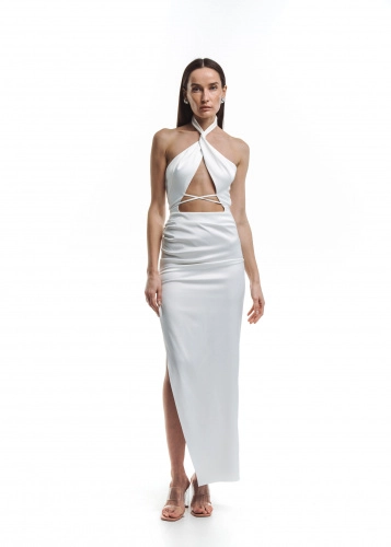 Платье SEMBRO в белом цвете - 42 (S) - Белый
