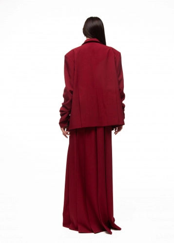 Пиджак CHERRY LOST в бордовом цвете - 40-42 (XS-S) - Бордовый