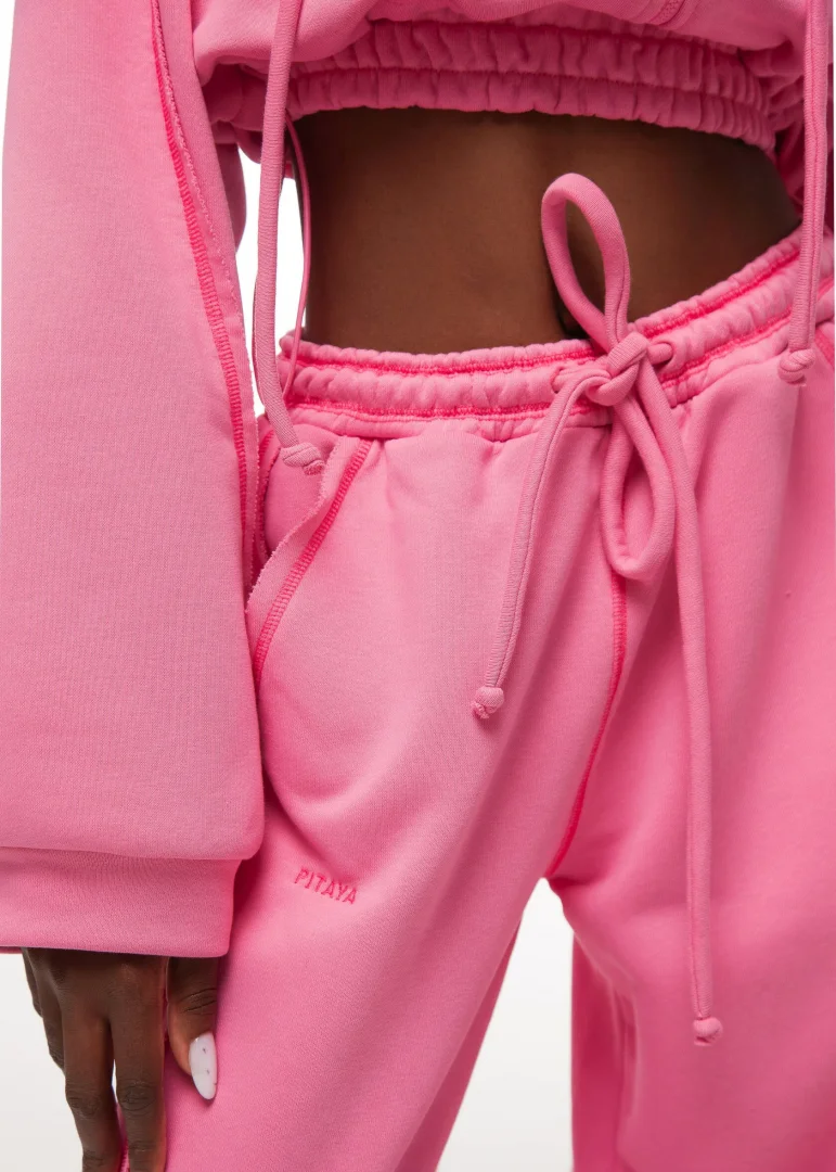 Джоггеры PINK MIAMI в розовом цвете - 40-42 (XS-S) - Розовый