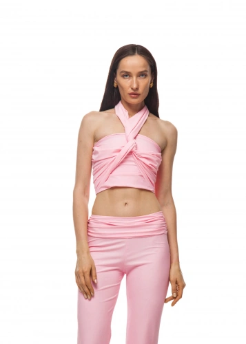 Топ VENITA в цвете розовый барби - 40-42 (XS-S) - Розовый