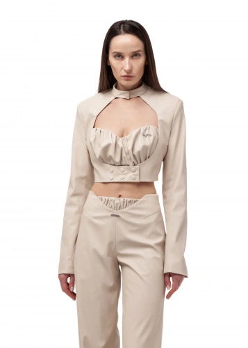 Брюки CHICAGO в цвете сливочный крем - 40-42 (XS-S) - Молочный